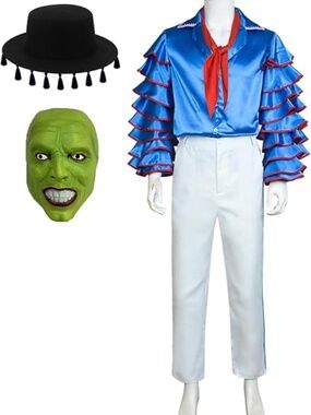 The Mask Cuban Pete Costume with Mask size Large